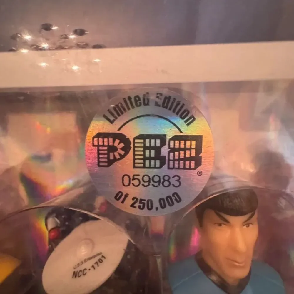 The 2008 Pez Star Trek Limited Edition Collector's Series Set Sealed